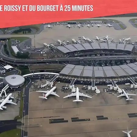 Maison Entiere Climatisee Pour 6 Personnes Avec Parking Proche Asterix, Roissy Cdg, Chantilly, Le Bourget Prázdninový dům Orry-La-Ville
