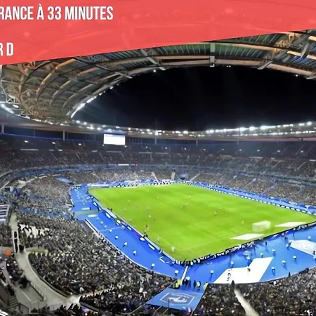Maison entière climatisée pour 6 personnes avec parking proche Astérix, Roissy CDG, Chantilly, Le Bourget *